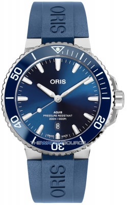 Buy this new Oris Aquis Date 43.5mm 01 733 7789 4135-07 4 23 35FC mens watch for the discount price of £1,651.00. UK Retailer.